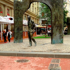 Паметник на Булат Окуджава - Москва