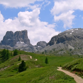 Nuvolau- passo di Falzarego