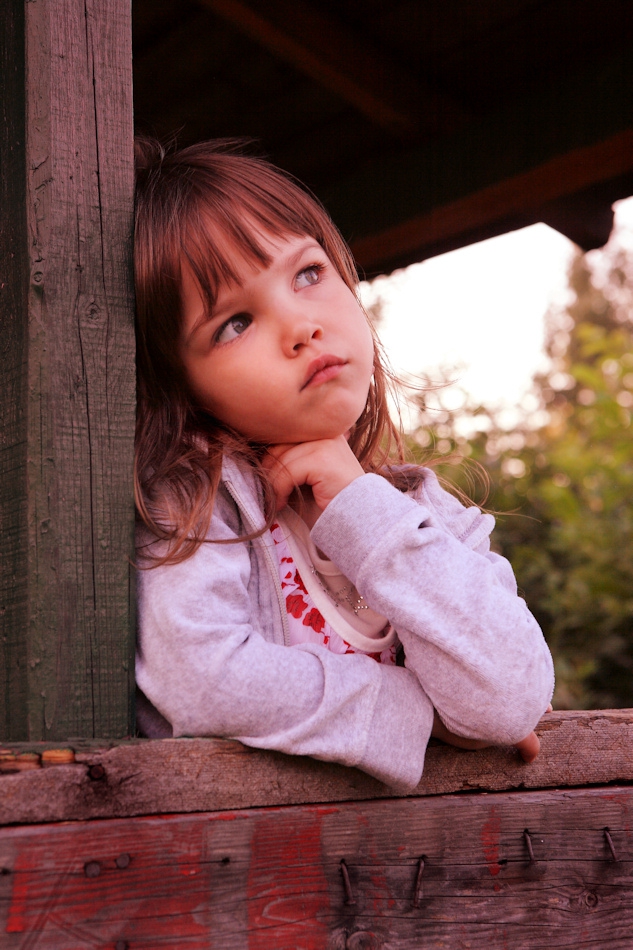 Calm childhood