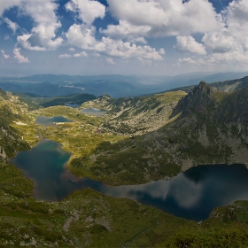 Харамията с Близнака, Трилистника, Рибно и Долно езера