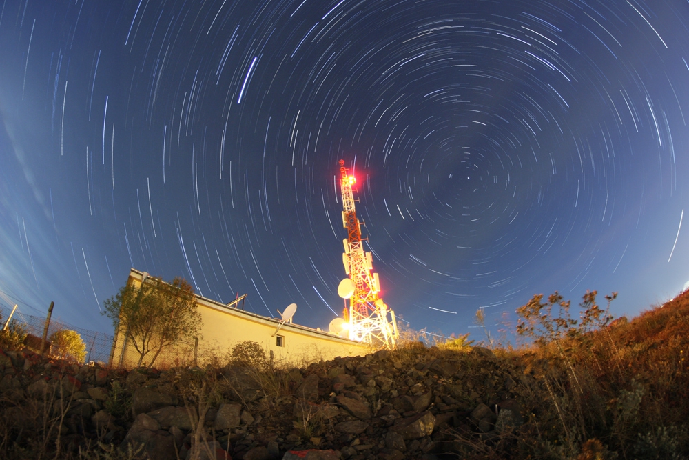 Stars trails