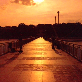 Sunset at the Sea
