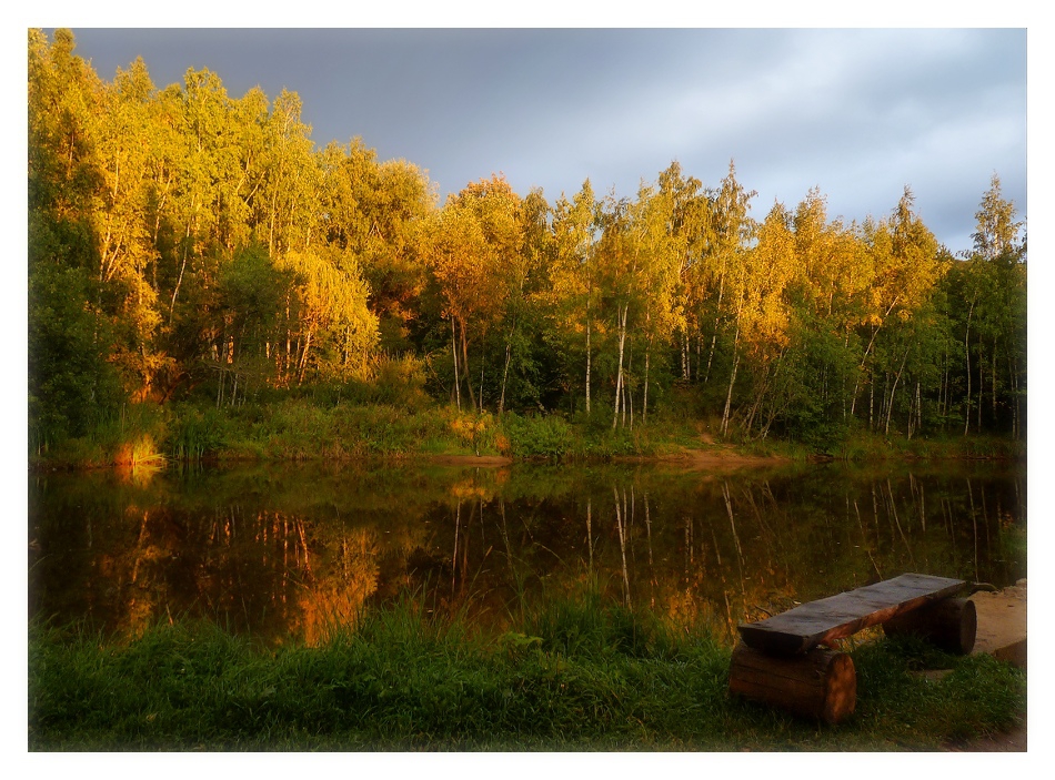 По залезно време