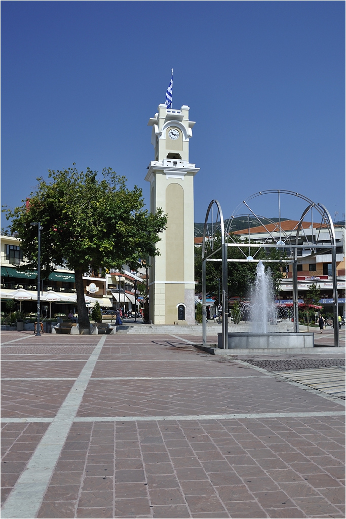 Часовниковата кула в Ксанти, Гърция