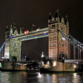 Tower bridge in The Night