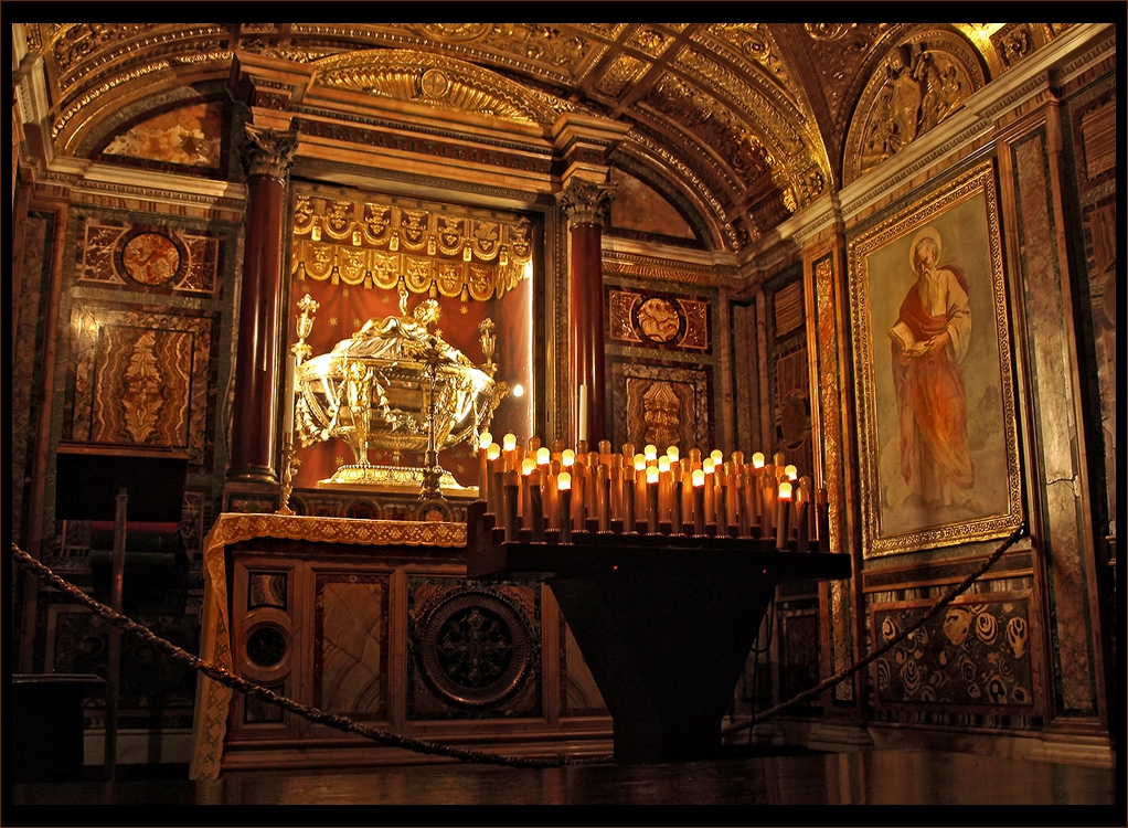 Подолтарното пространство на Santa Maria Maggiore