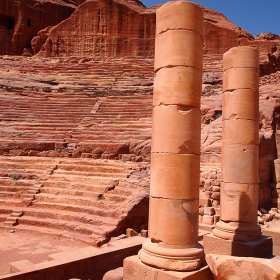 Амфитеатърът в Петра, Йордания