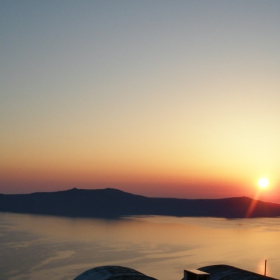 sunset @ Santorini