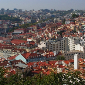 Лисабон -- Поглед от Castelo Sao Jorge