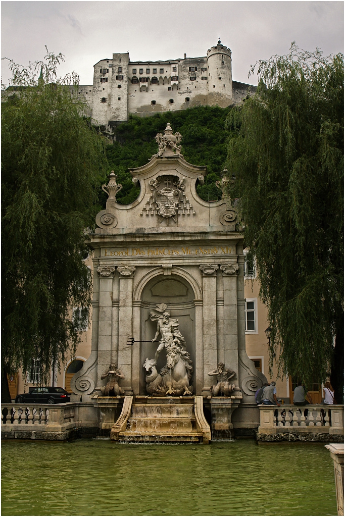 Разходка в Залцбург-Hohensalzburg и Kapitelschwemme