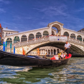 The Rialto Bridge-Venice