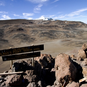 Gilman s Point  5681m  Mt. KILIMANJARO  AFRIKA......6