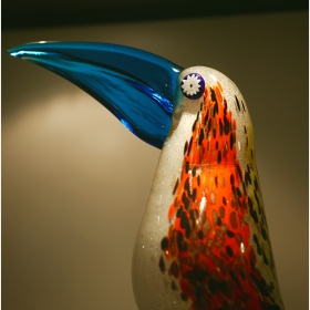 Венецианско стъкло - птица