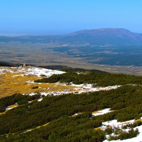 Поглед от Рила към Витоша