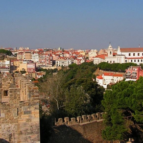 Лисабон - Поглед от Castelo Sao Jorge