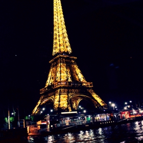 Paris, France - The Eiffel Tower - April 2011