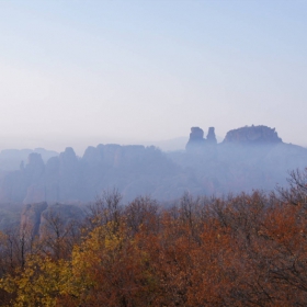 Belogradchik rocks in autumn color