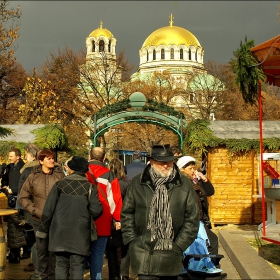 От днешната студена, но красива утрин