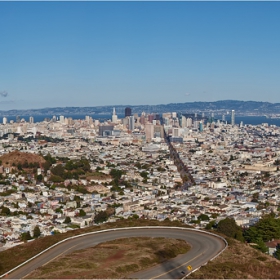 San Francisco - поглед от Twin Peaks