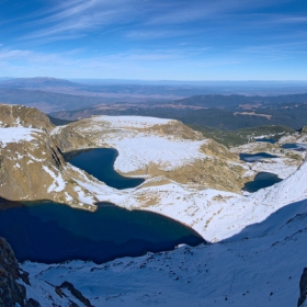 Панорама от седемте Рилски езера