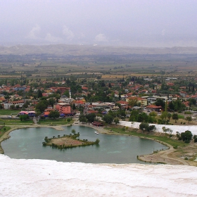 Поглед от Памуккале