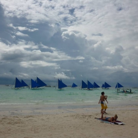 white beach