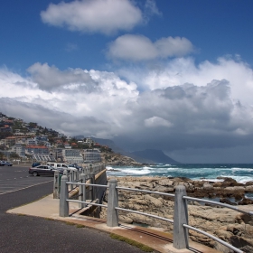 Cape Town - паркинг на брега на Атлантическия океан