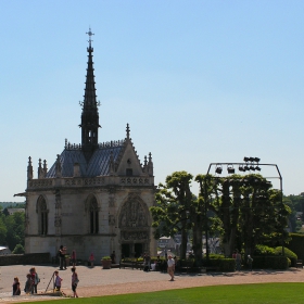 Църквата St Huber край замъка Амблоаз