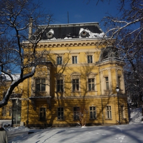 Дворецът в зимна премяна