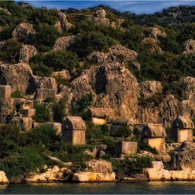 Lycian tombs