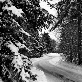 Winter road