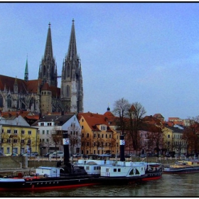 Donau in Regensburg