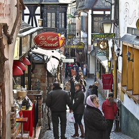 Рюдесхайм на Рейн  / Ruedesheim am Rhein - Дроселгасе (Drosselgasse)  - 1
