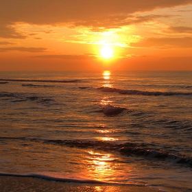 Sunrise in Cavallino, Italy