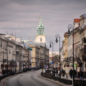 Ulica Nowy Świat w Warszawie