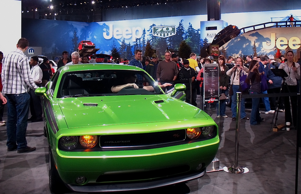 Green with envy /2011 Dodge Challenger R/T Classic