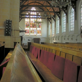 Delft, Oude Kerk, interior