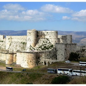 Crac des Chevaliers, замъкът на кръстоносците