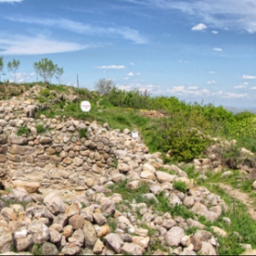 Панорама на крепостта Перистера (Света Петка)