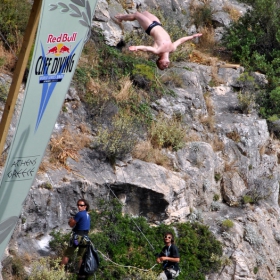 Cliff Diving Athens 2011