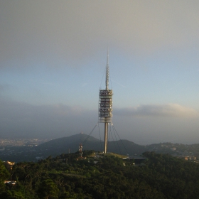 Torre de Collserola (BARCELONA)-проектирана от Норман Фостер за Олимпиадата през 1992 г.