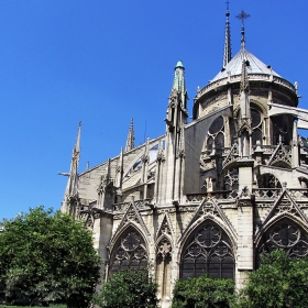 Notre Dame de Paris - backside