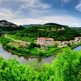 Панорама на Трапезица - Велико Търново