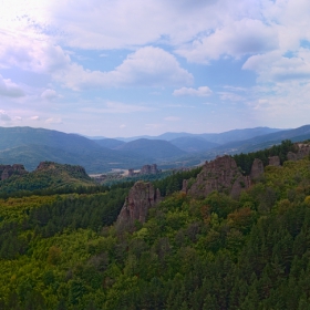 Панорама от Белоградчишкото кале