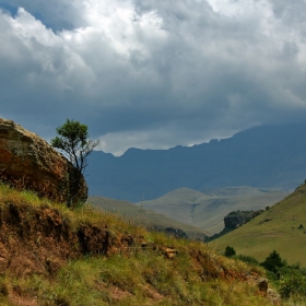 Из планините в Drakensberg (2)