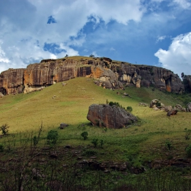 Из планините и скалите в Drakensberg (3)