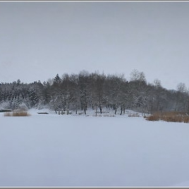 Зима в Лесопарка - панорама от 14 кадъра