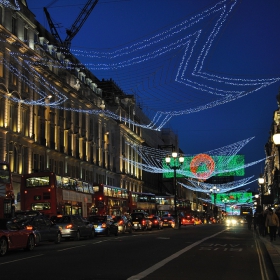 Christmas lights(Oxford street London) 2