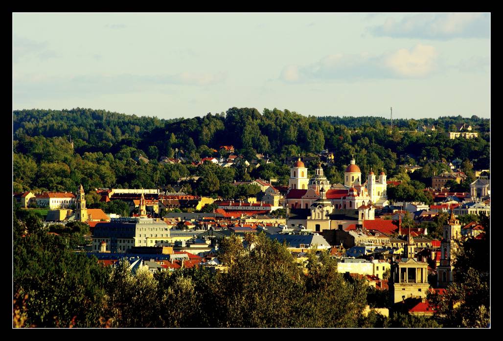 Вильнюс.Панорама.