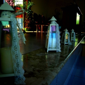 lights in the light